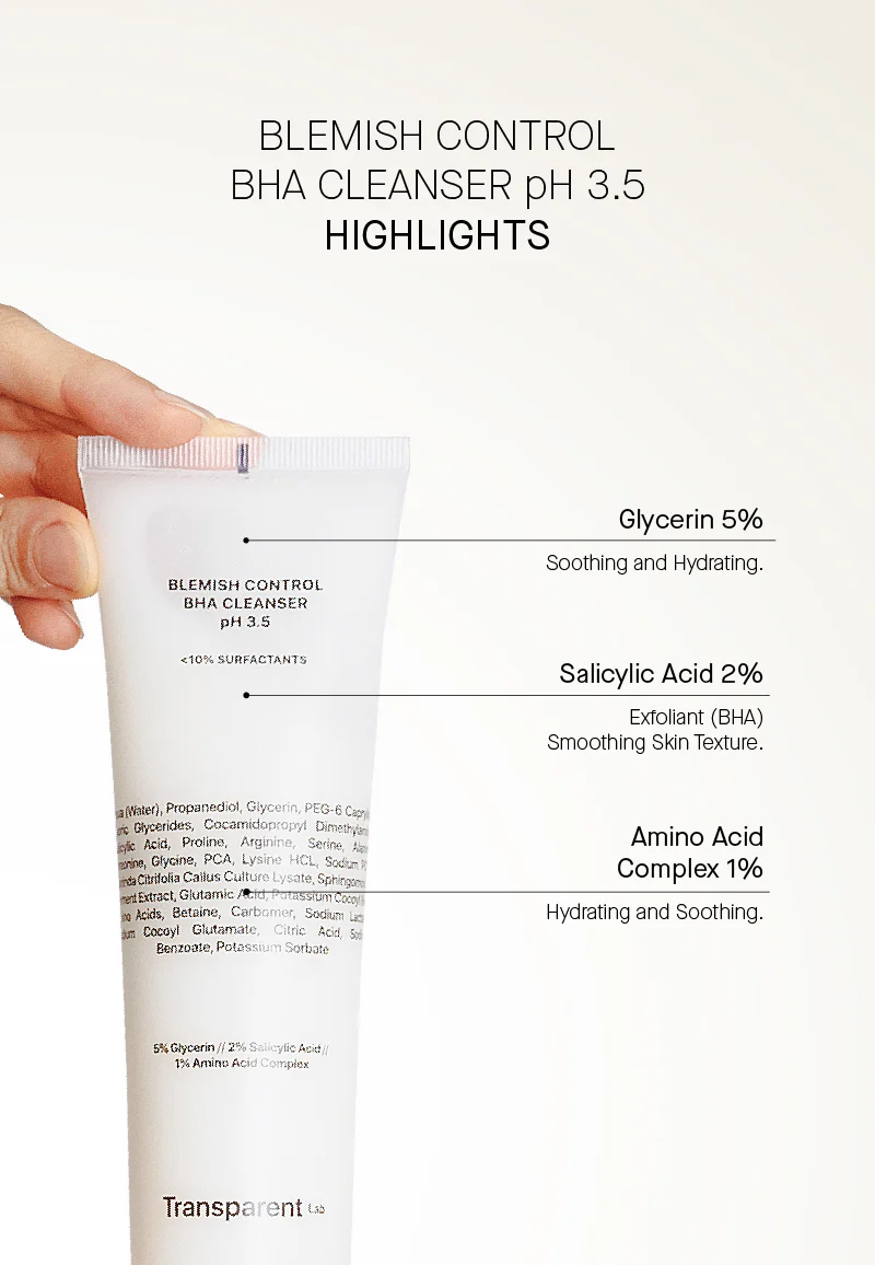 Blemish Control BHA Cleanser PH 3.5 - Image 4