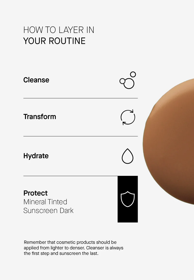 Mineral Tinted Sunscreen Dark - Image 10