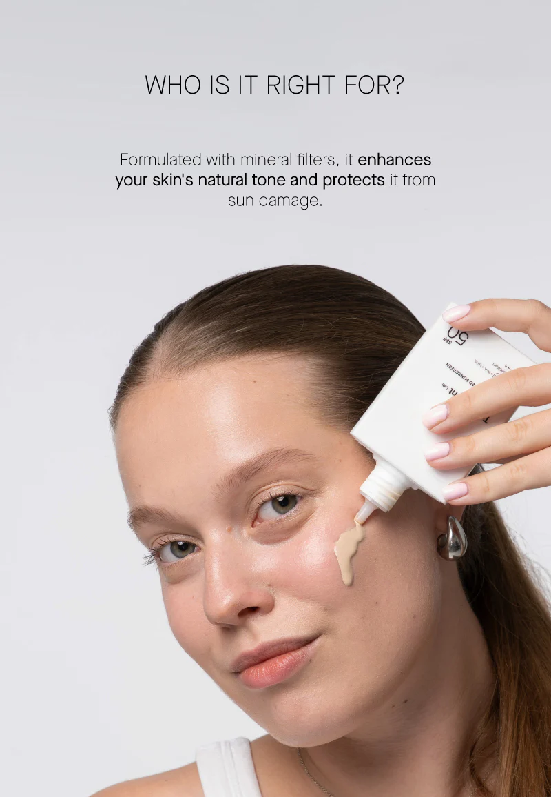 Mineral Tinted Sunscreen Light - Image 5
