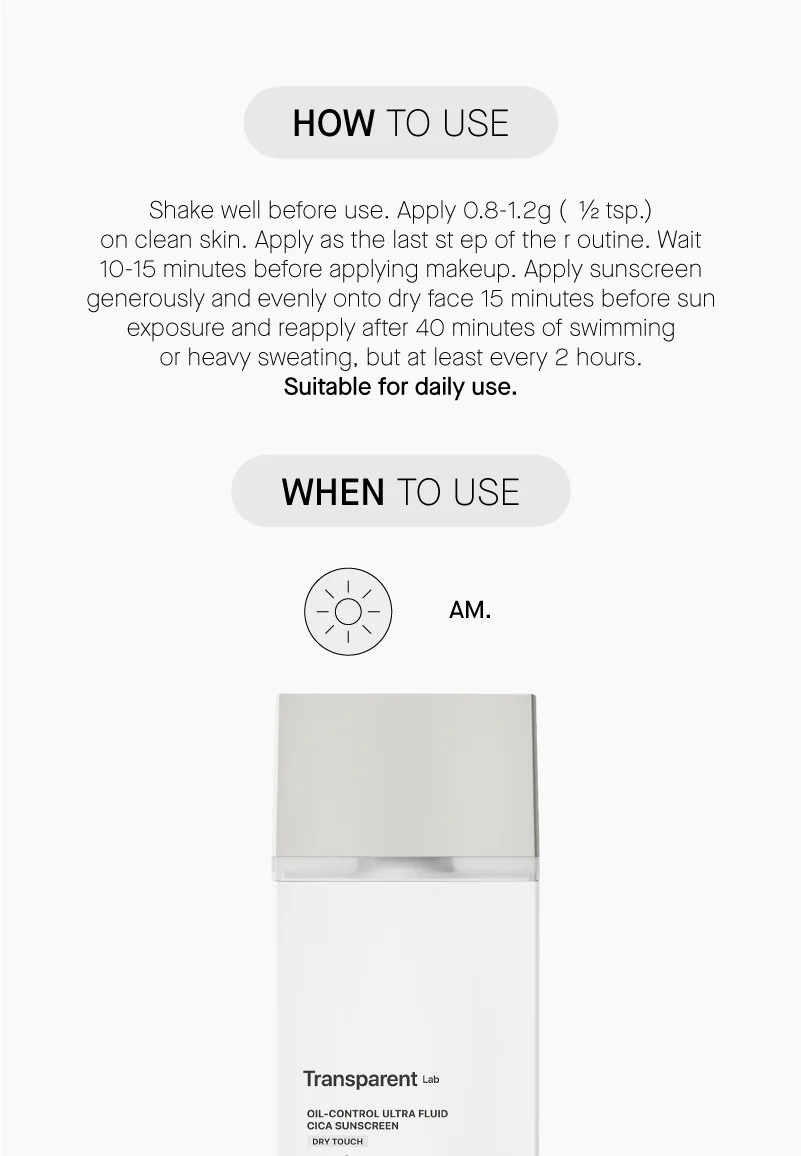 Oil Control Ultra Fluid Cica Sunscreen - Image 6