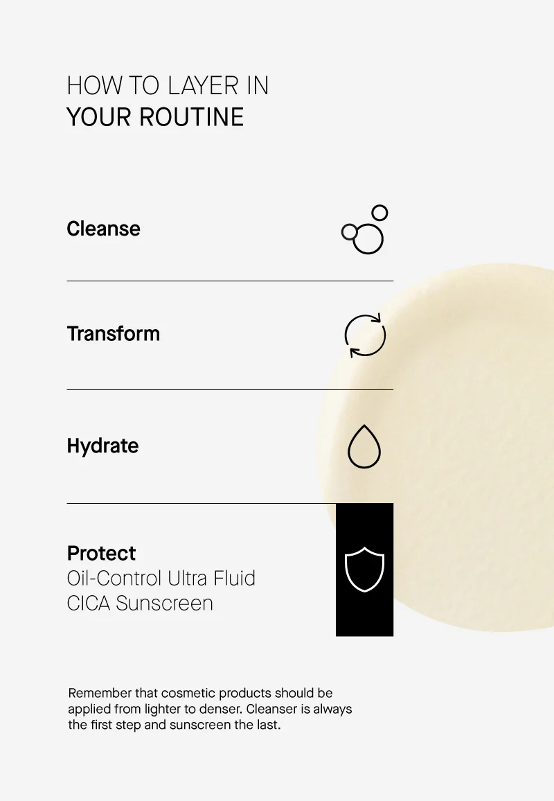 Oil Control Ultra Fluid Cica Sunscreen - Image 7